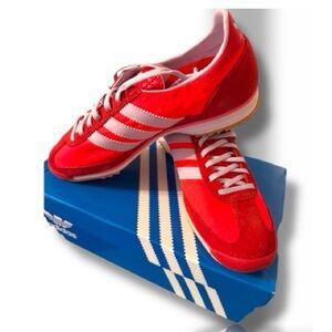 ADIDAS SL 72 OG Solar Red / Ice Lavender / Better Scarlet Women’s Sneaker NWT